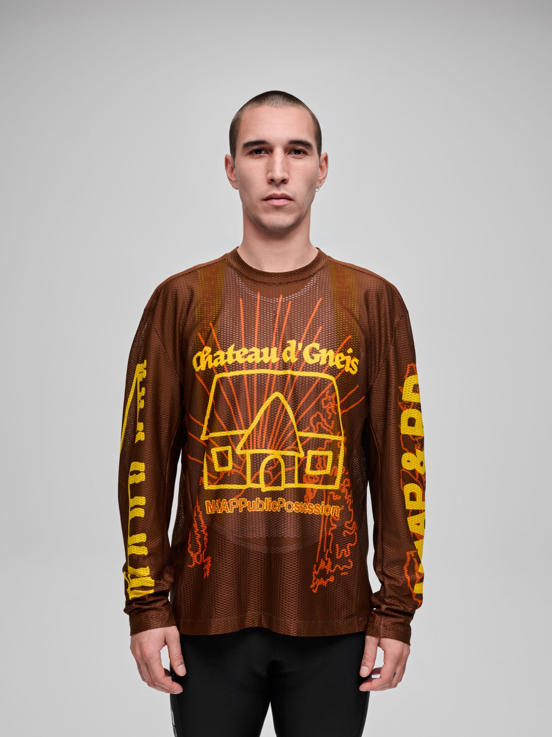 MAAP + PUBLIC POSSESSION Mesh LS Tee